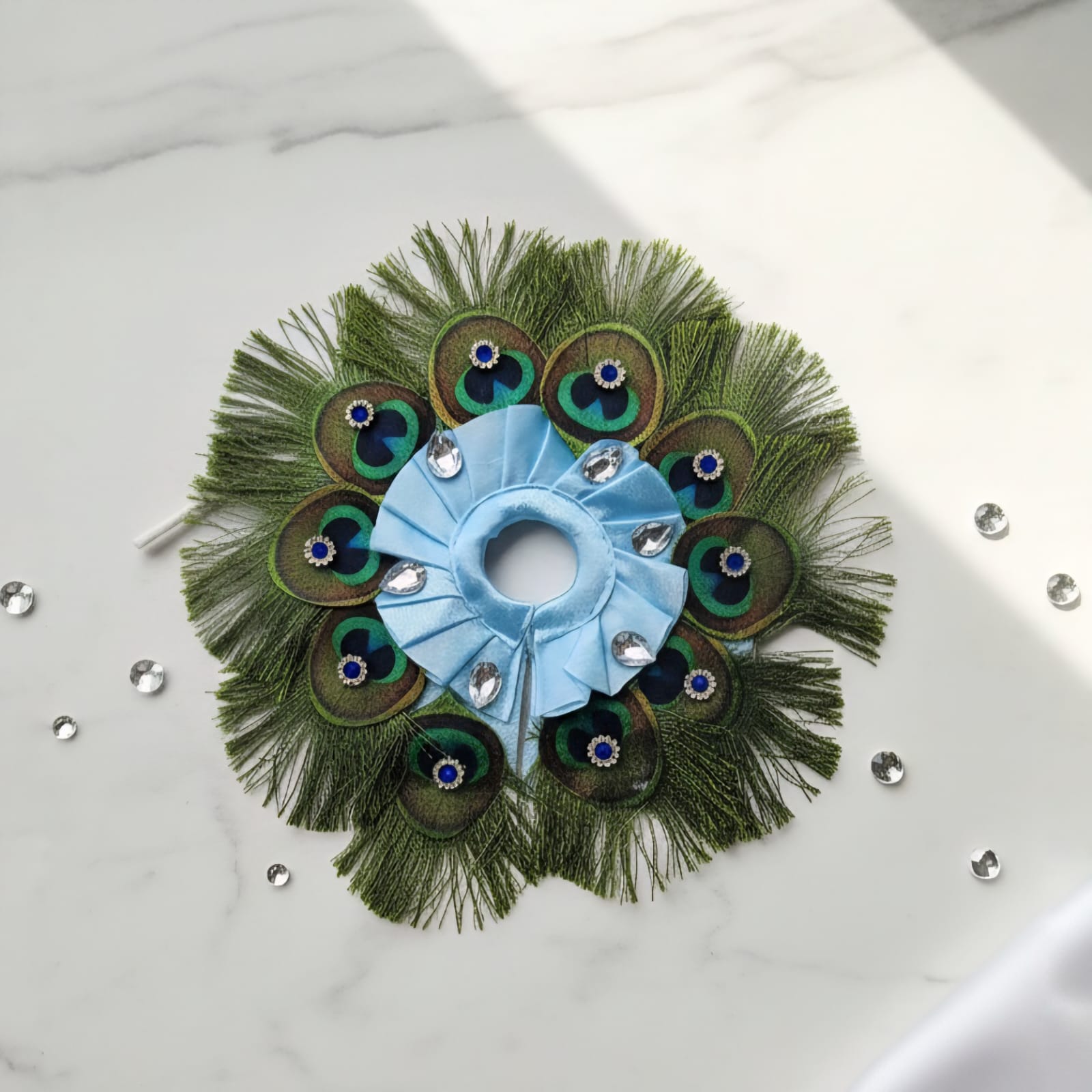 Mor-Pankhi Designer Laddu Gopal Dress