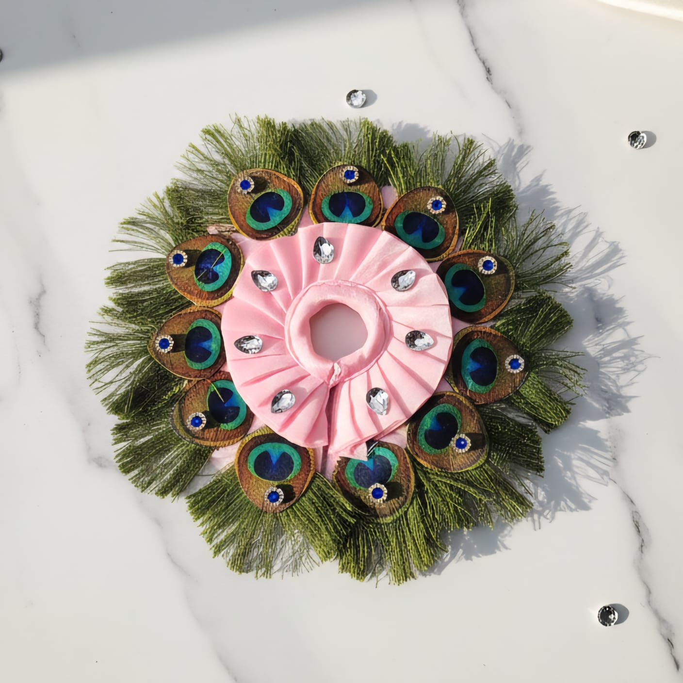 Mor-Pankhi Designer Laddu Gopal Dress