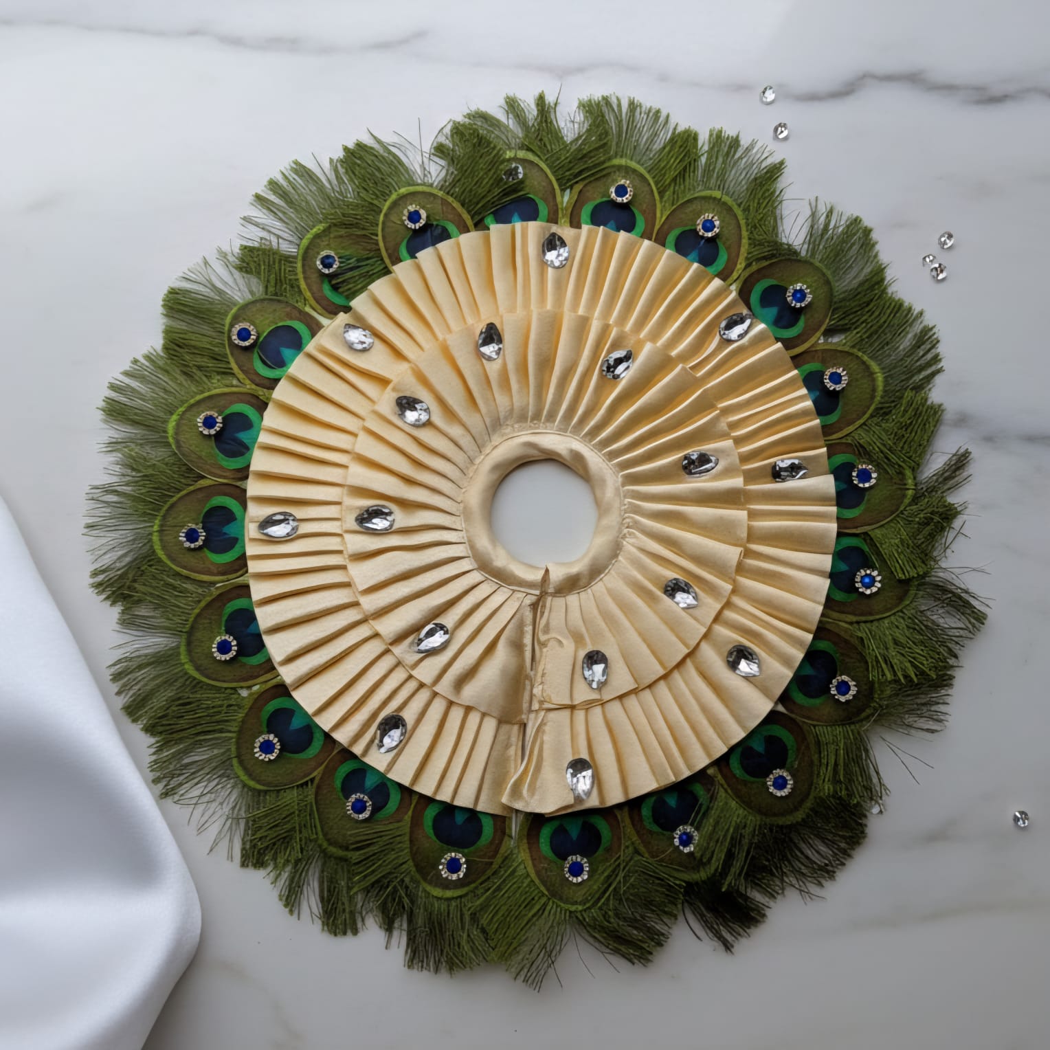 Mor-Pankhi Designer Laddu Gopal Dress