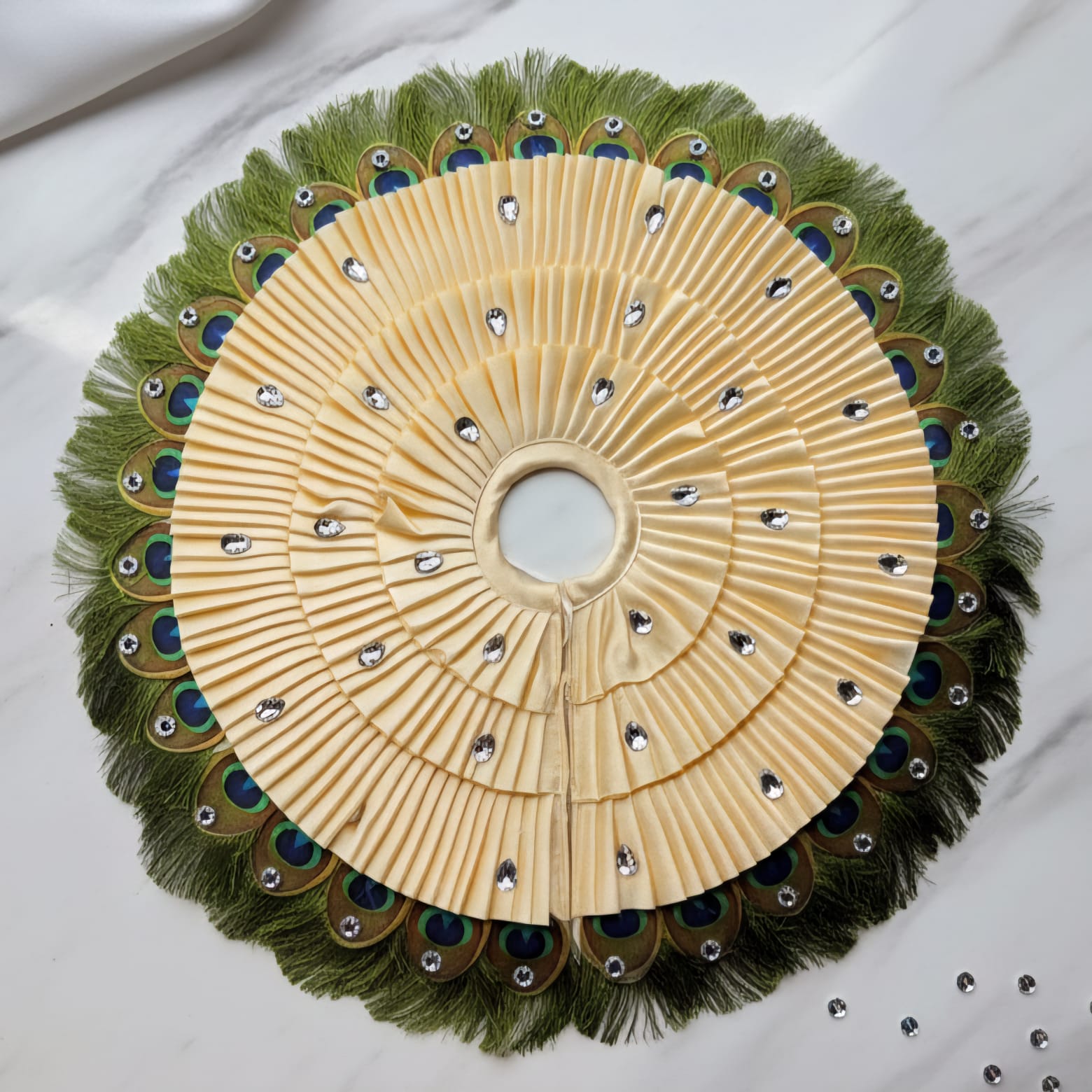 Mor-Pankhi Designer Laddu Gopal Dress