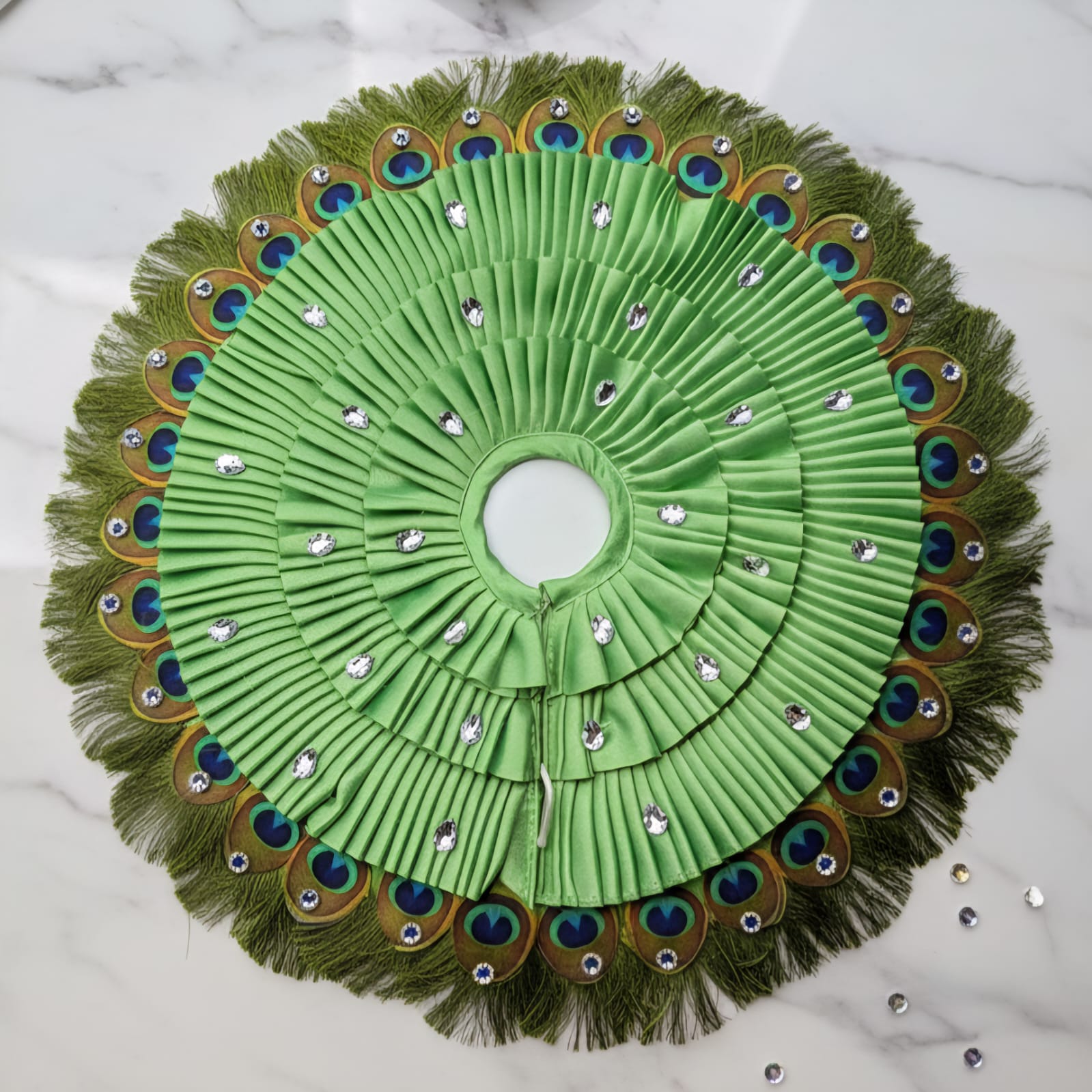 Mor-Pankhi Designer Laddu Gopal Dress