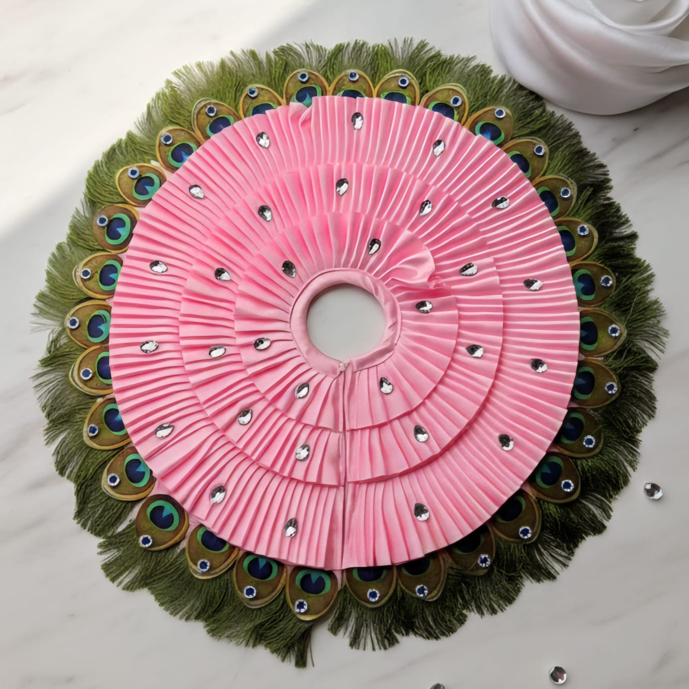 Mor-Pankhi Designer Laddu Gopal Dress