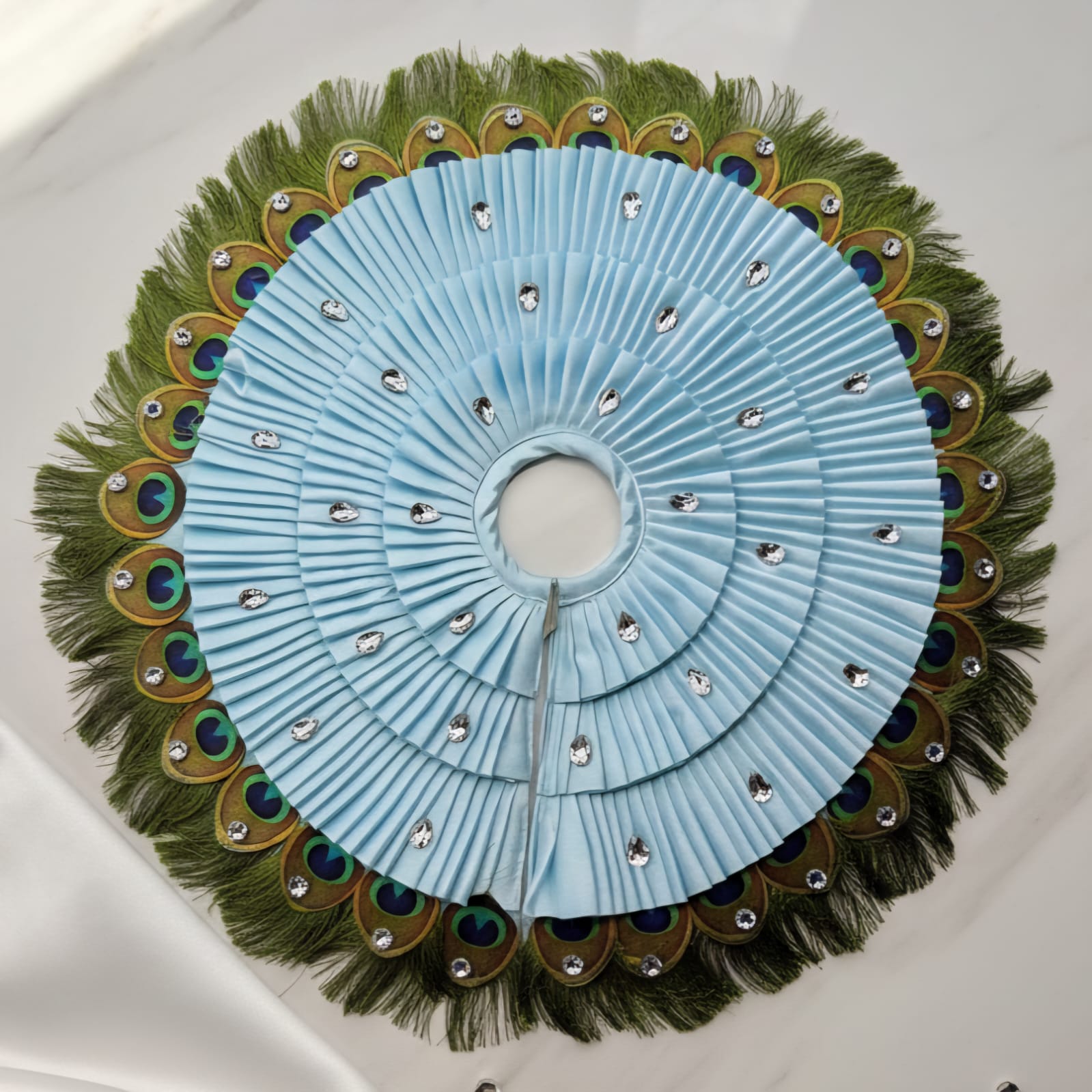 Mor-Pankhi Designer Laddu Gopal Dress