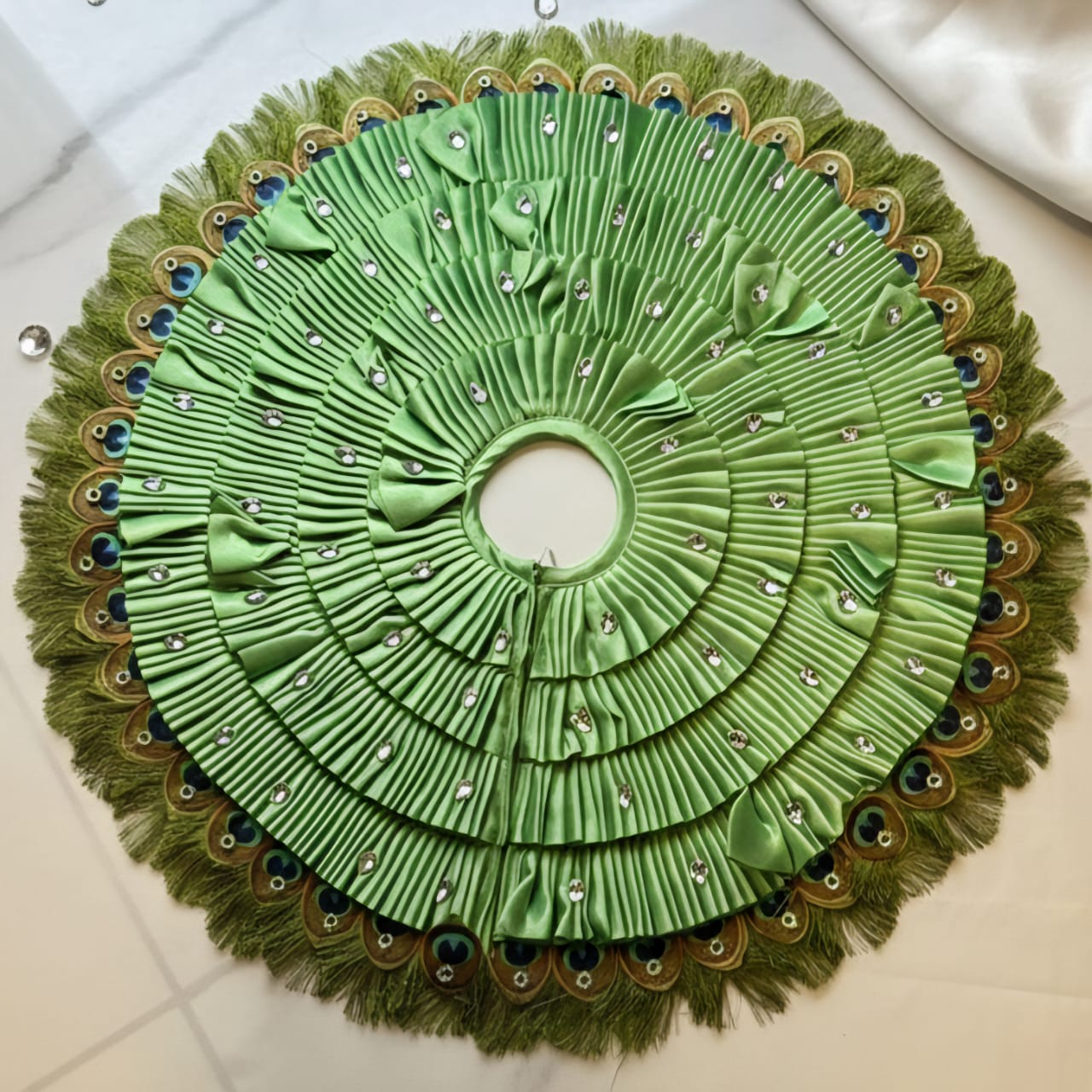 Mor-Pankhi Designer Laddu Gopal Dress