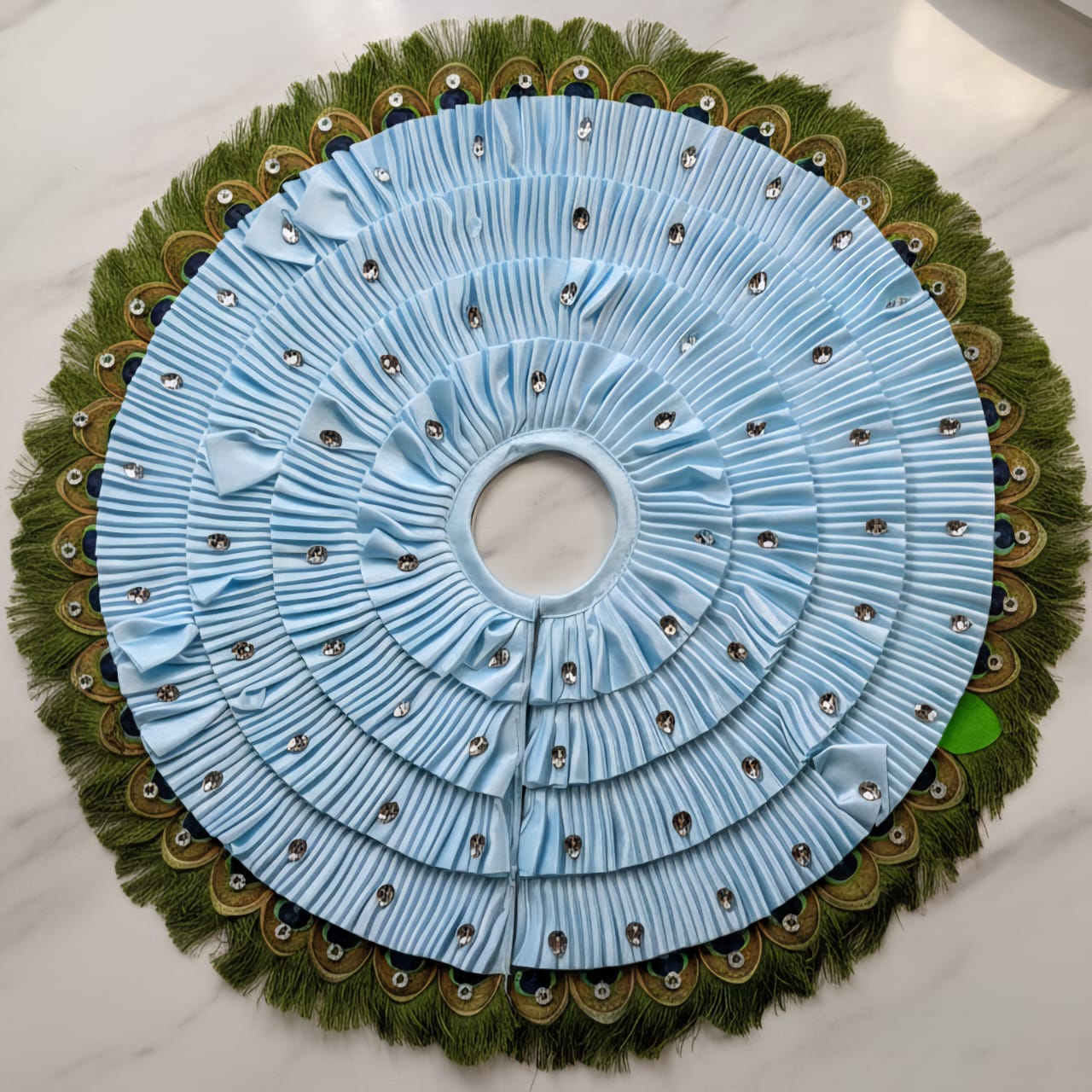 Mor-Pankhi Designer Laddu Gopal Dress