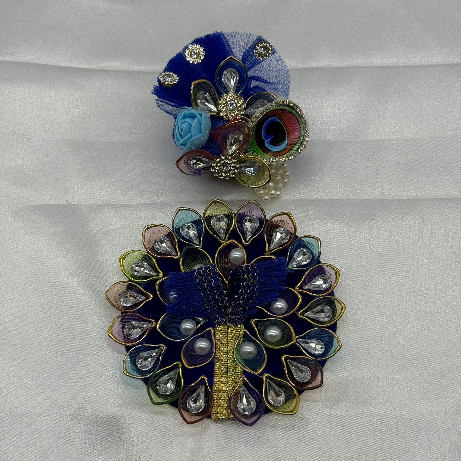 Nav-Ratna Laddu Gopal Dress With Mukut