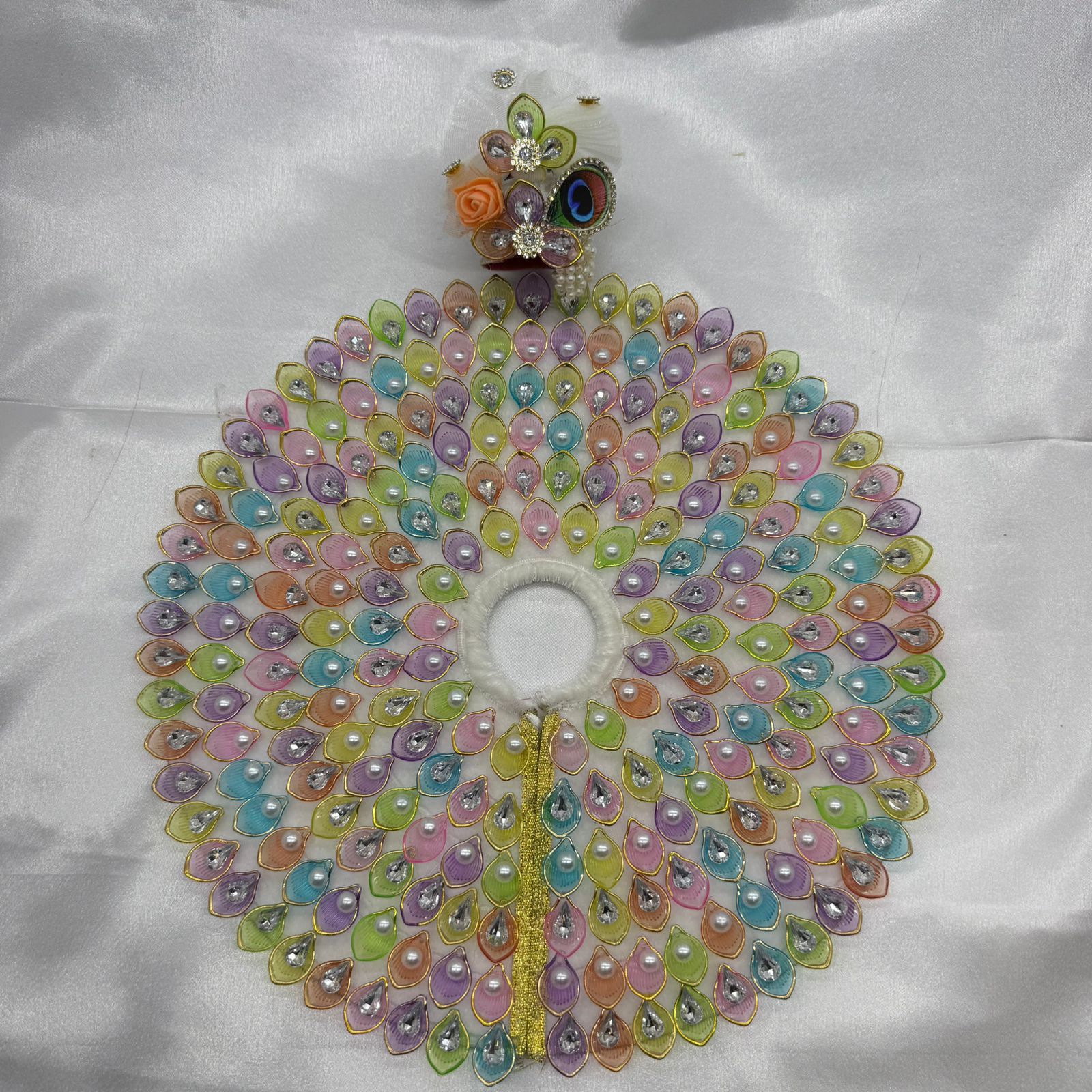 Nav-Ratna Laddu Gopal Dress With Mukut