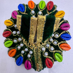 Panchrangi Poshak For Laddu Gopal