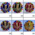 Panchrangi Poshak For Laddu Gopal - Mix Color / Pack of 12