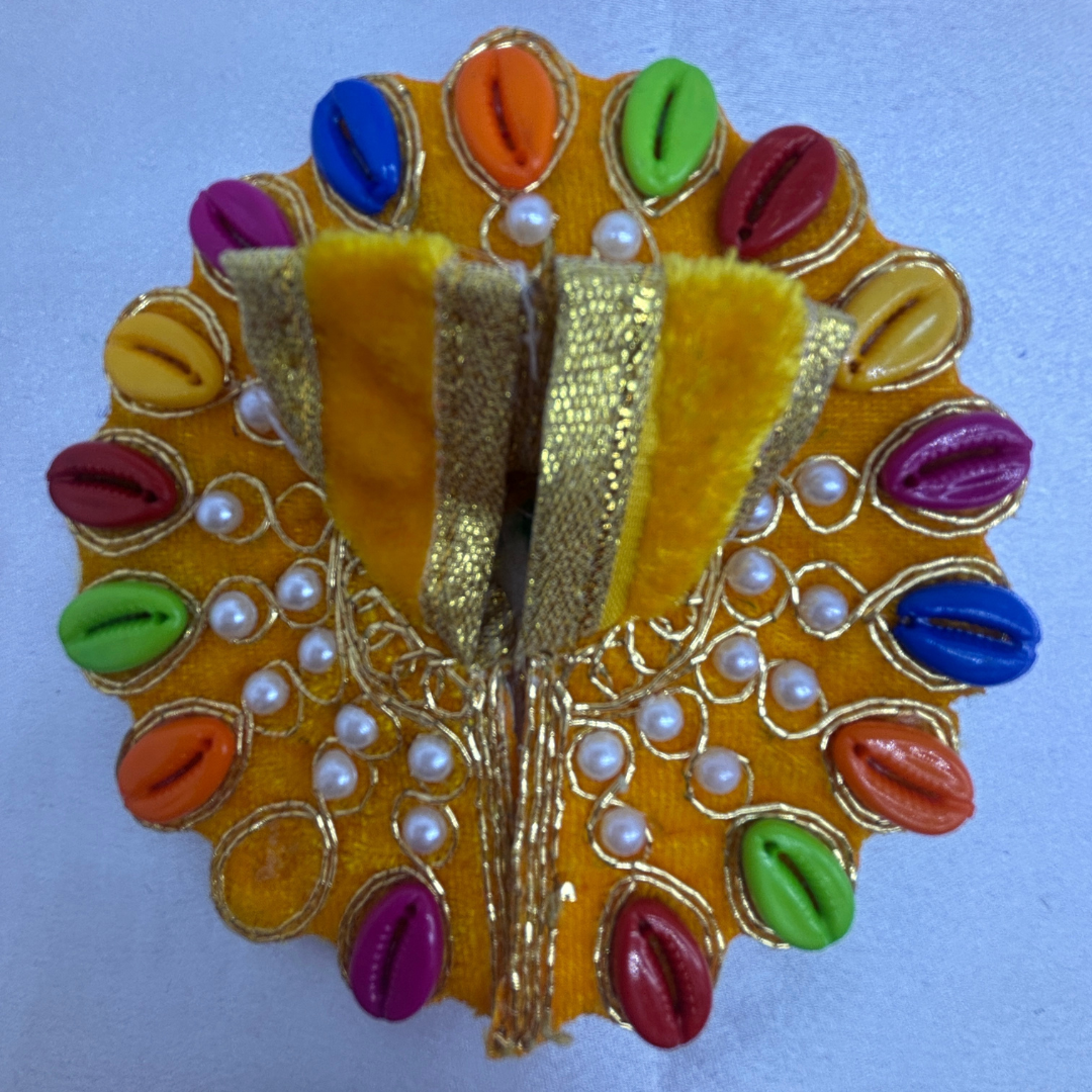 Panchrangi Poshak For Laddu Gopal