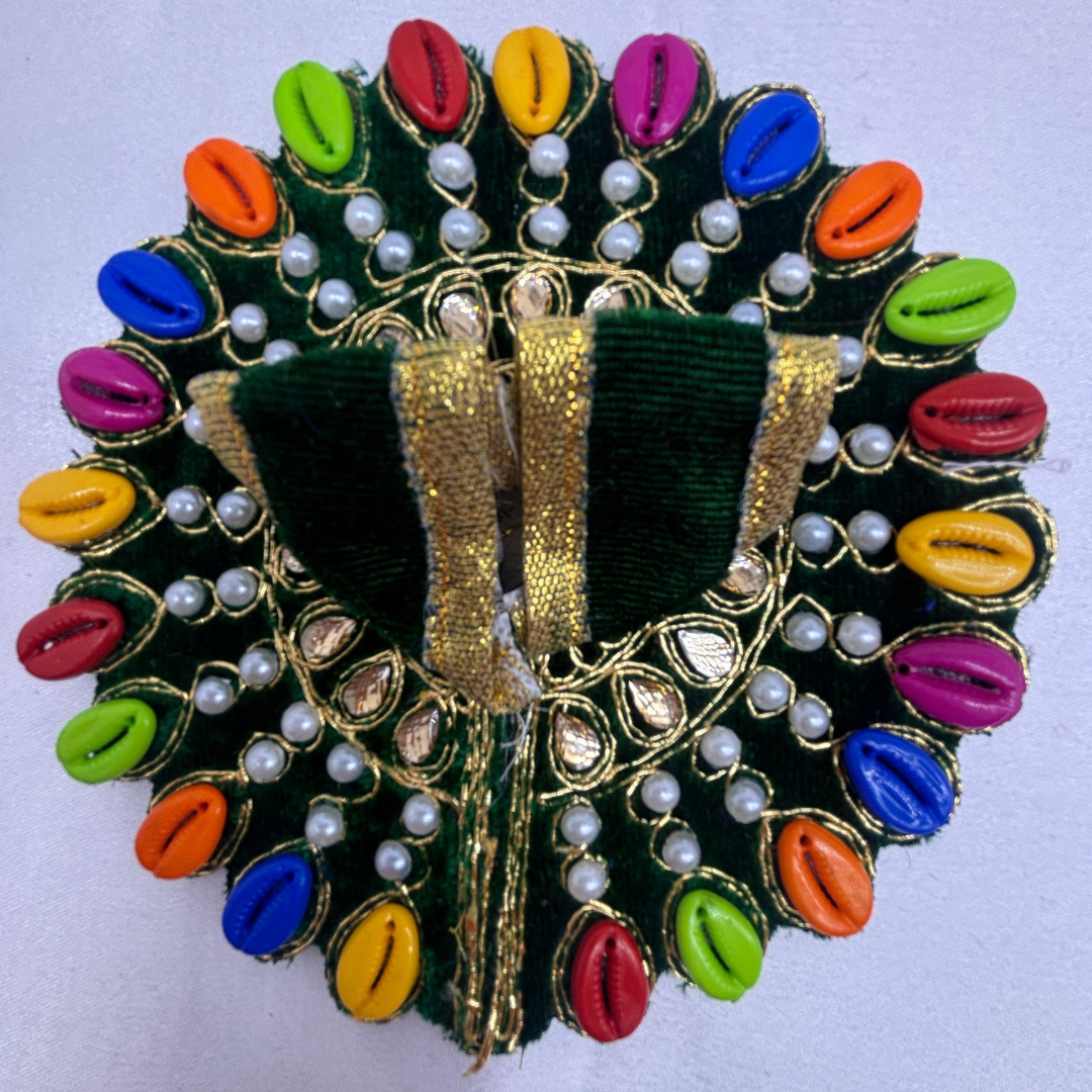 Panchrangi Poshak For Laddu Gopal