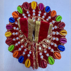 Panchrangi Poshak For Laddu Gopal