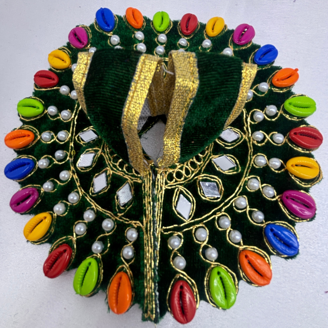 Panchrangi Poshak For Laddu Gopal