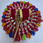 Panchrangi Poshak For Laddu Gopal