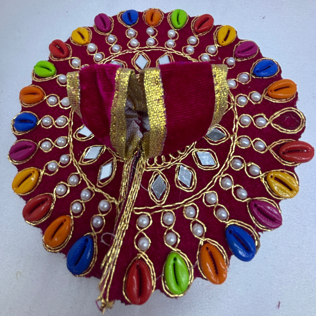 Panchrangi Poshak For Laddu Gopal