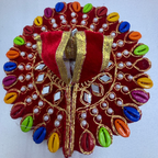 Panchrangi Poshak For Laddu Gopal