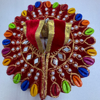 Panchrangi Poshak For Laddu Gopal