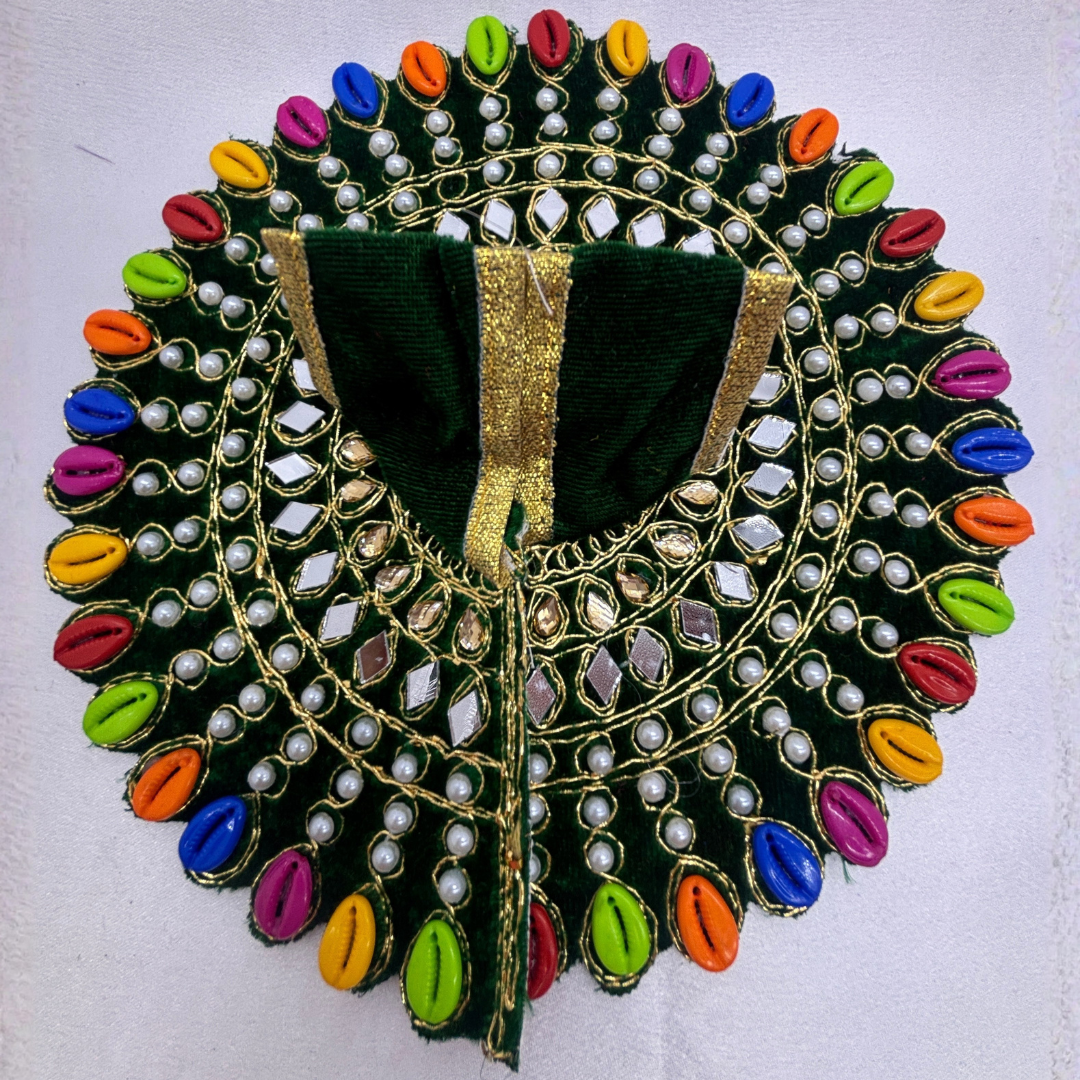 Panchrangi Poshak For Laddu Gopal