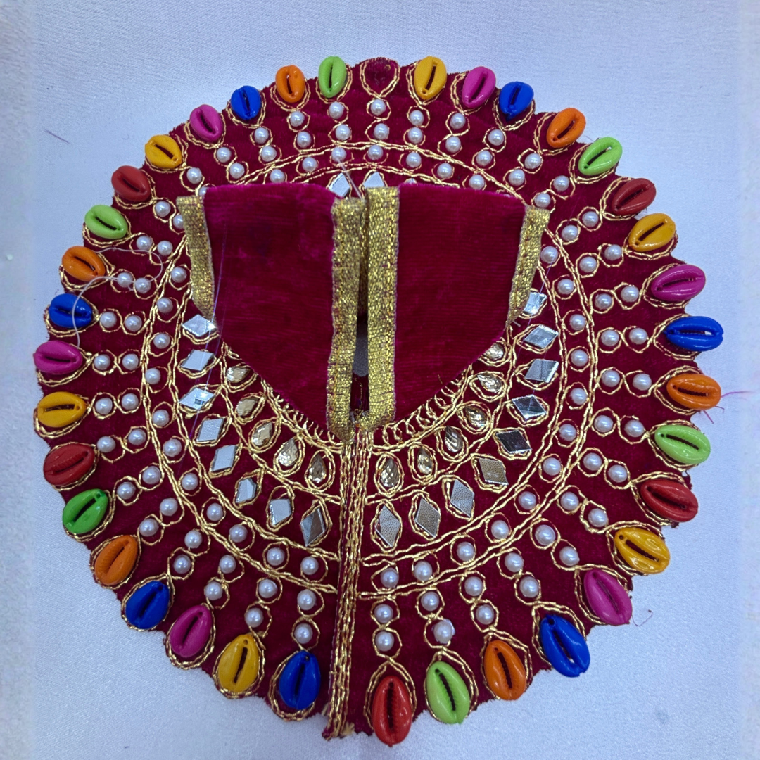 Panchrangi Poshak For Laddu Gopal