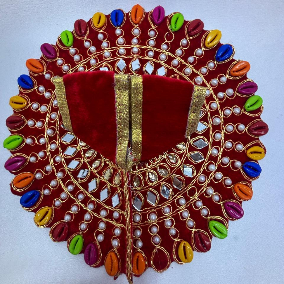 Panchrangi Poshak For Laddu Gopal