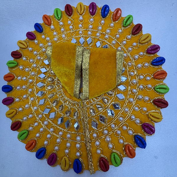 Panchrangi Poshak For Laddu Gopal