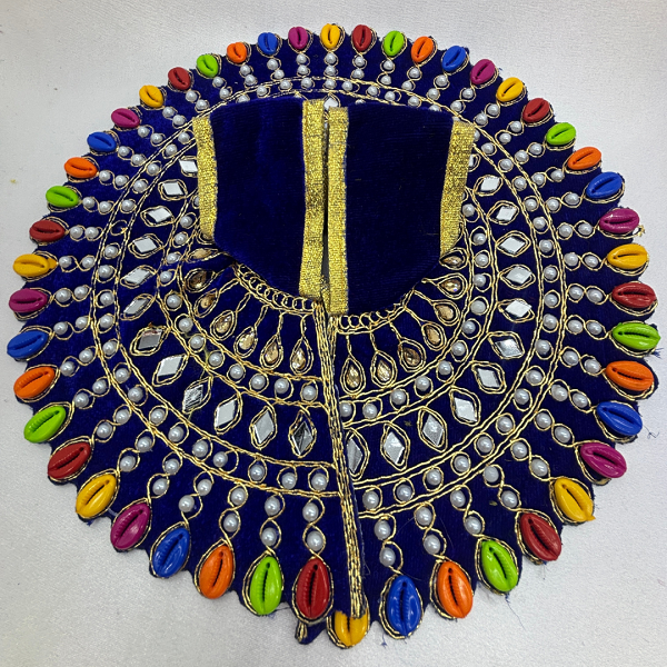 Panchrangi Poshak For Laddu Gopal