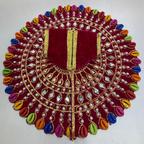 Panchrangi Poshak For Laddu Gopal