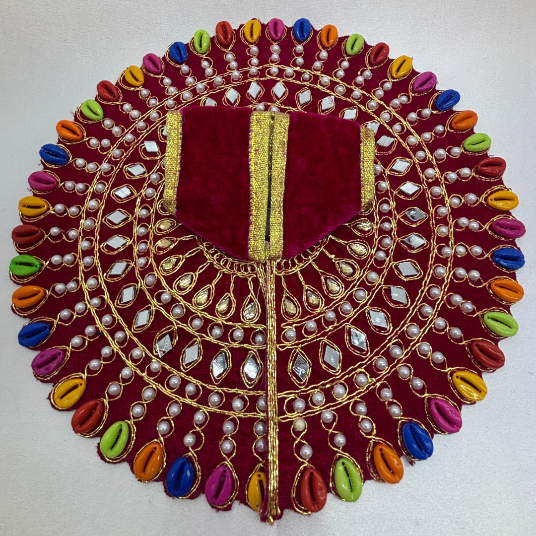 Panchrangi Poshak For Laddu Gopal