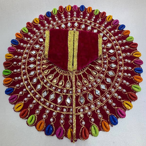 Panchrangi Poshak For Laddu Gopal