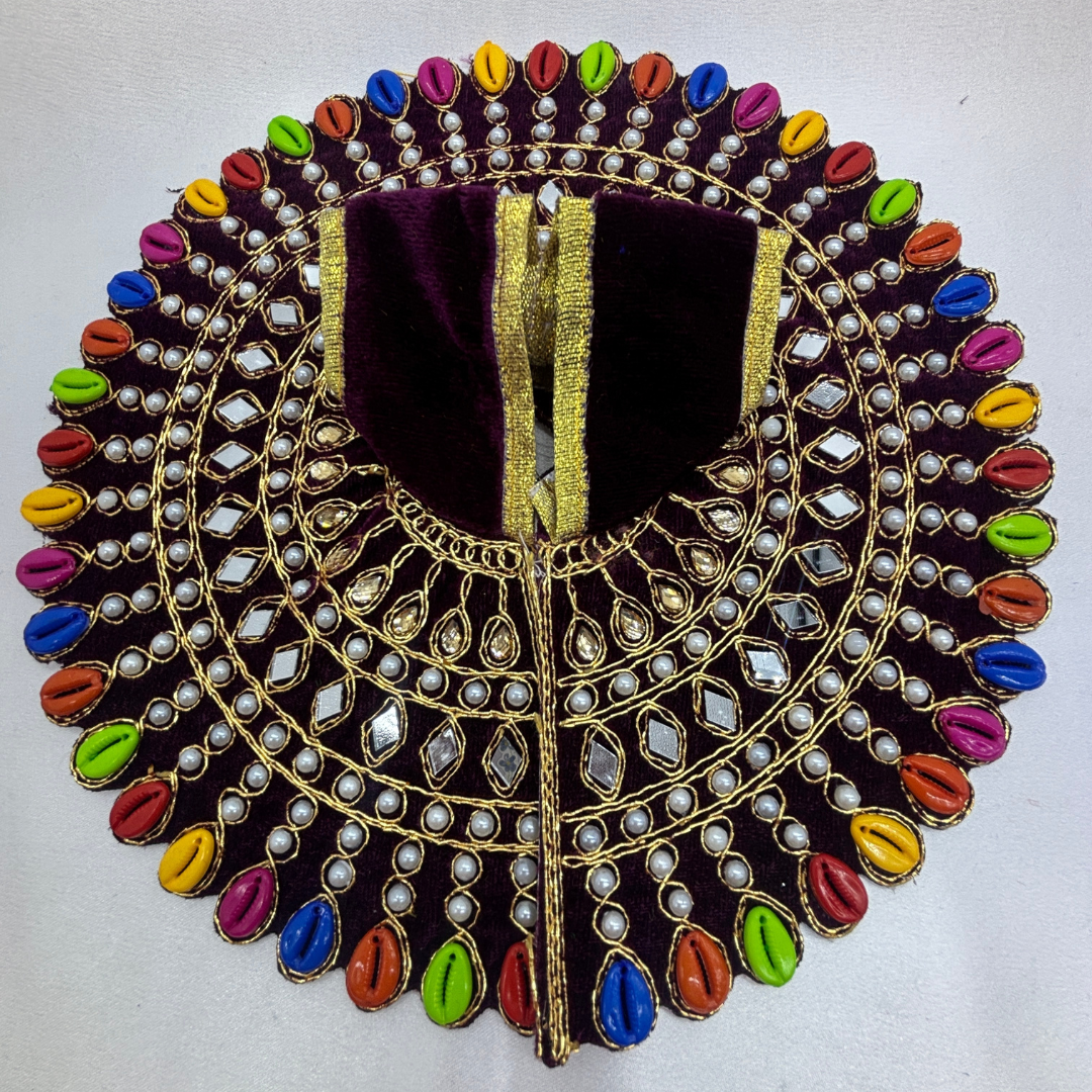 Panchrangi Poshak For Laddu Gopal