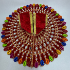 Trikona Shringar Poshak For Laddu Gopal