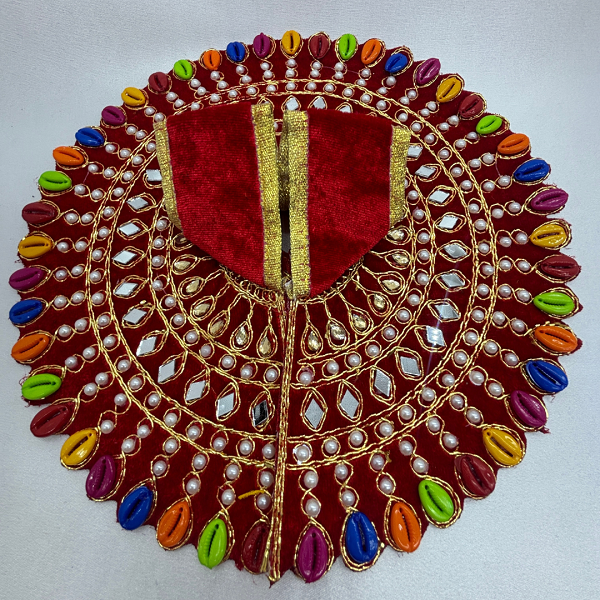 Panchrangi Poshak For Laddu Gopal