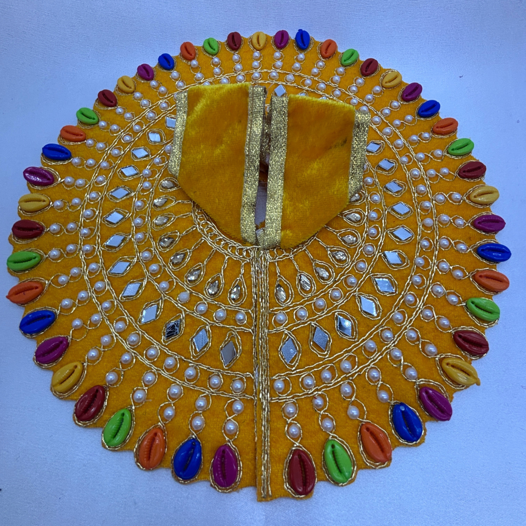 Panchrangi Poshak For Laddu Gopal