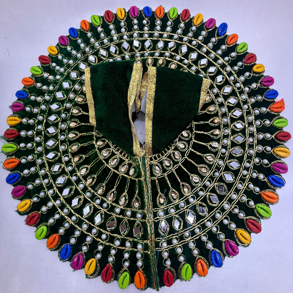 Panchrangi Poshak For Laddu Gopal