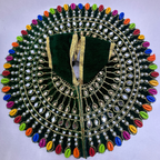 Trikona Shringar Poshak For Laddu Gopal