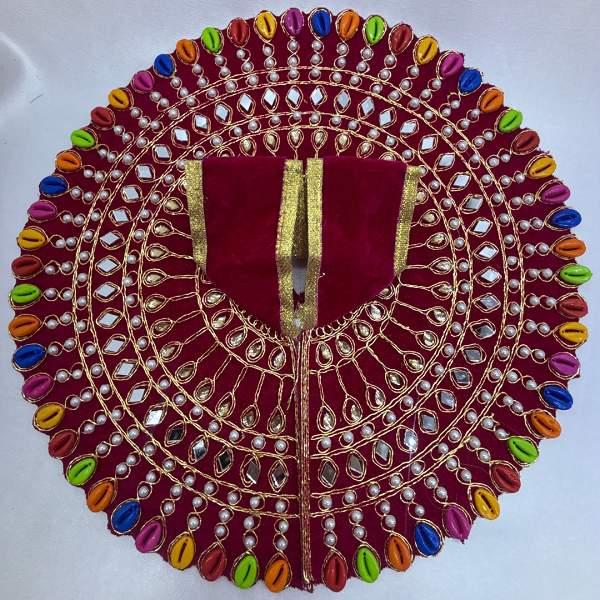 Panchrangi Poshak For Laddu Gopal