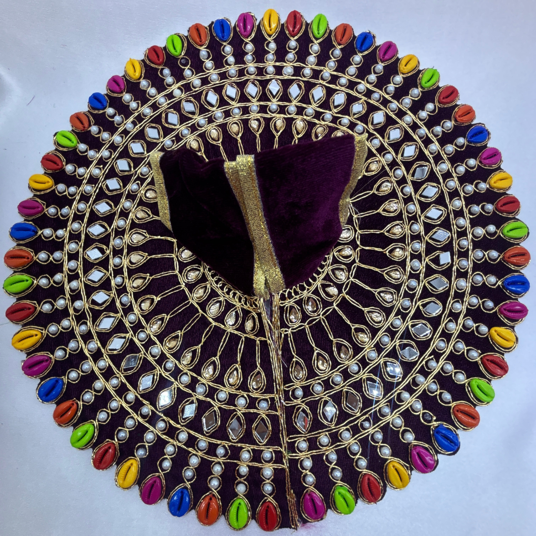 Panchrangi Poshak For Laddu Gopal