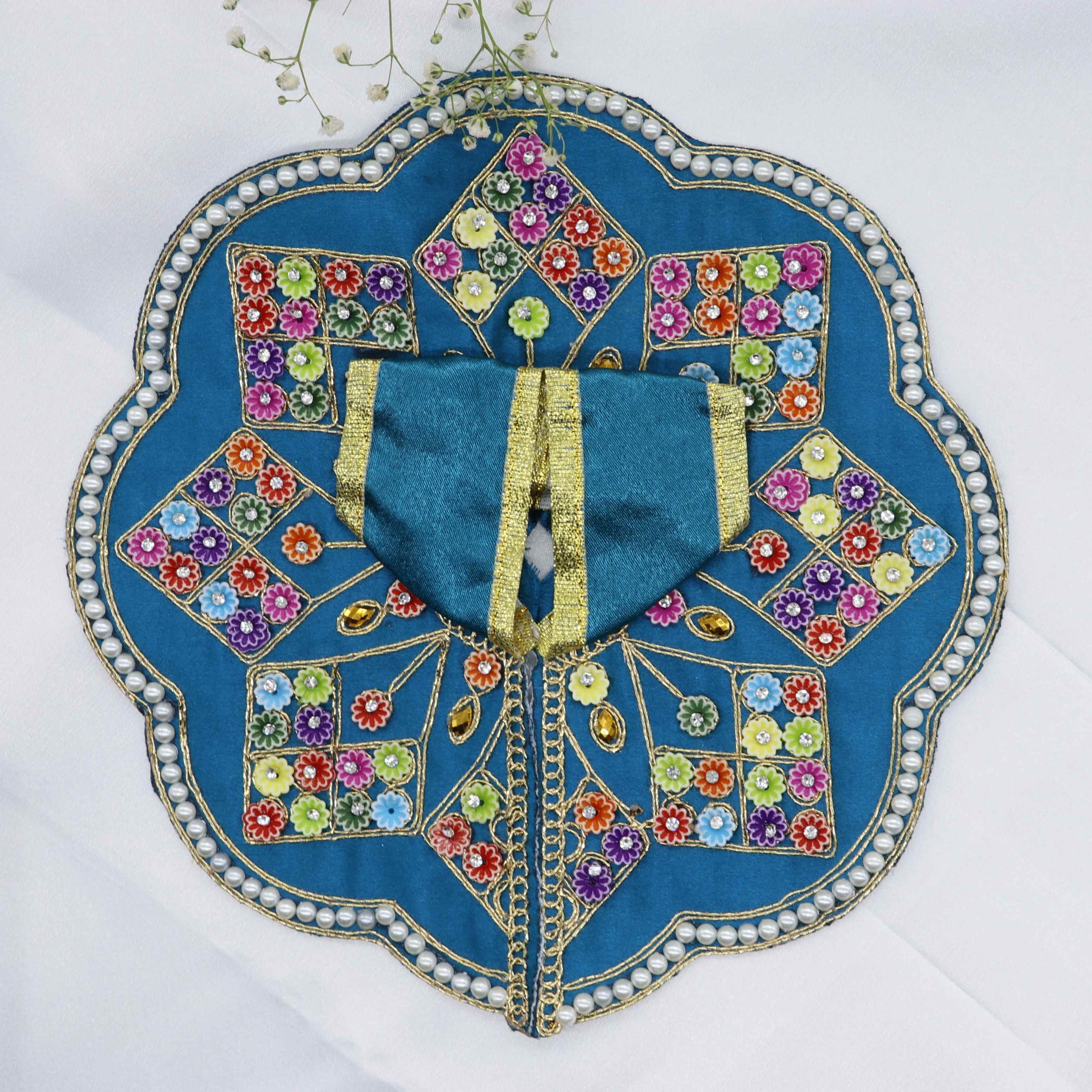 Rangili Buti Design Laddu Gopal Dress