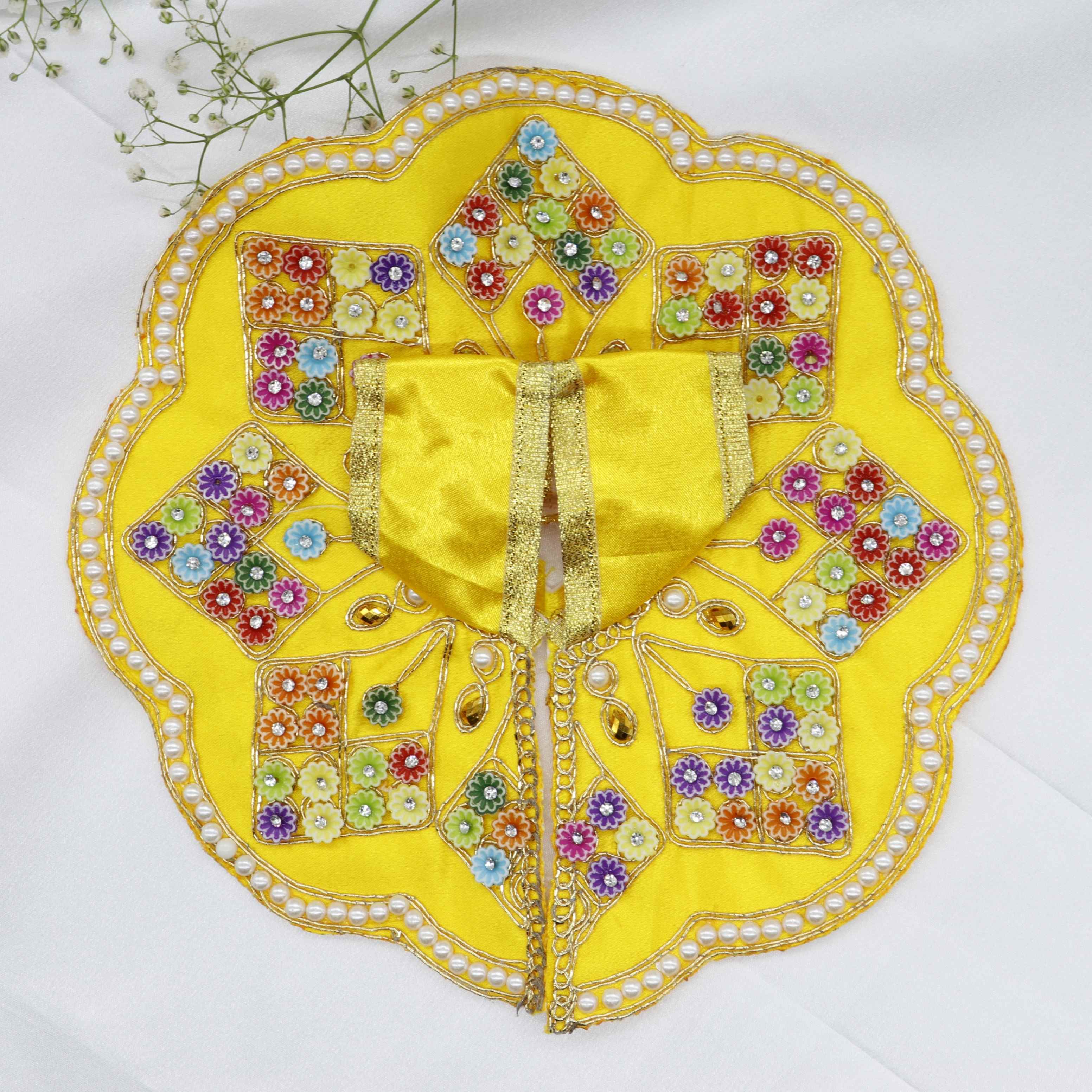 Rangili Buti Design Laddu Gopal Dress