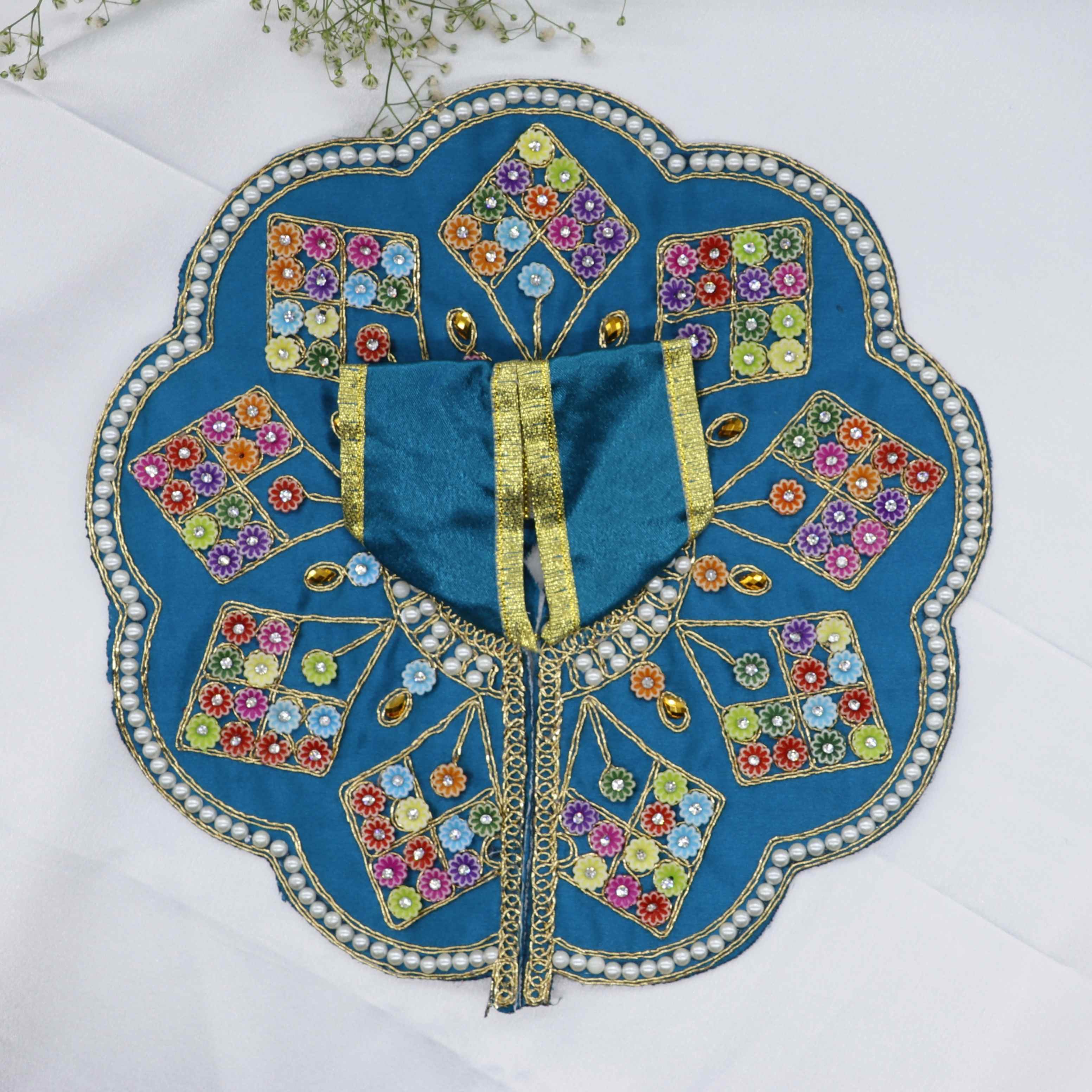 Rangili Buti Design Laddu Gopal Dress