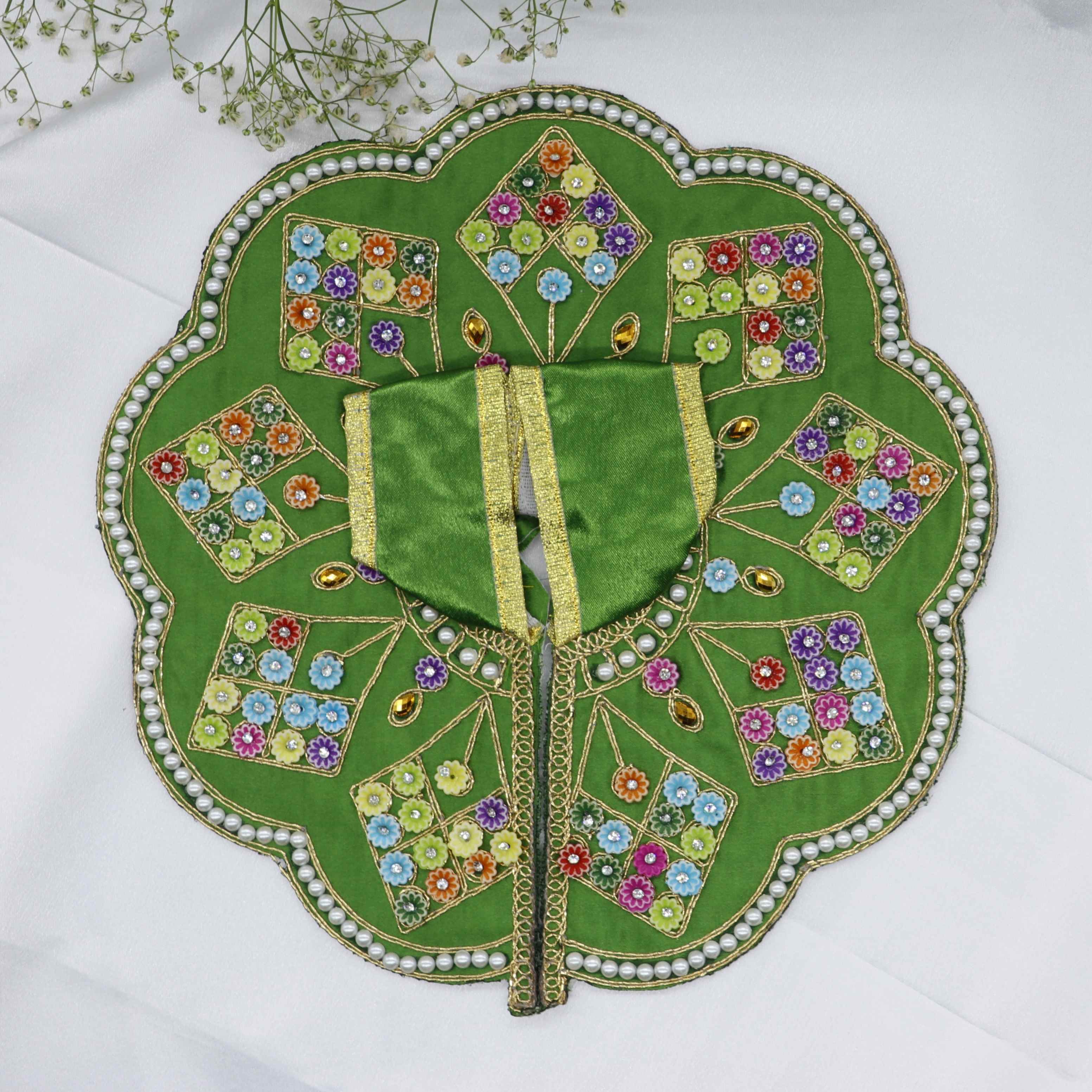 Rangili Buti Design Laddu Gopal Dress