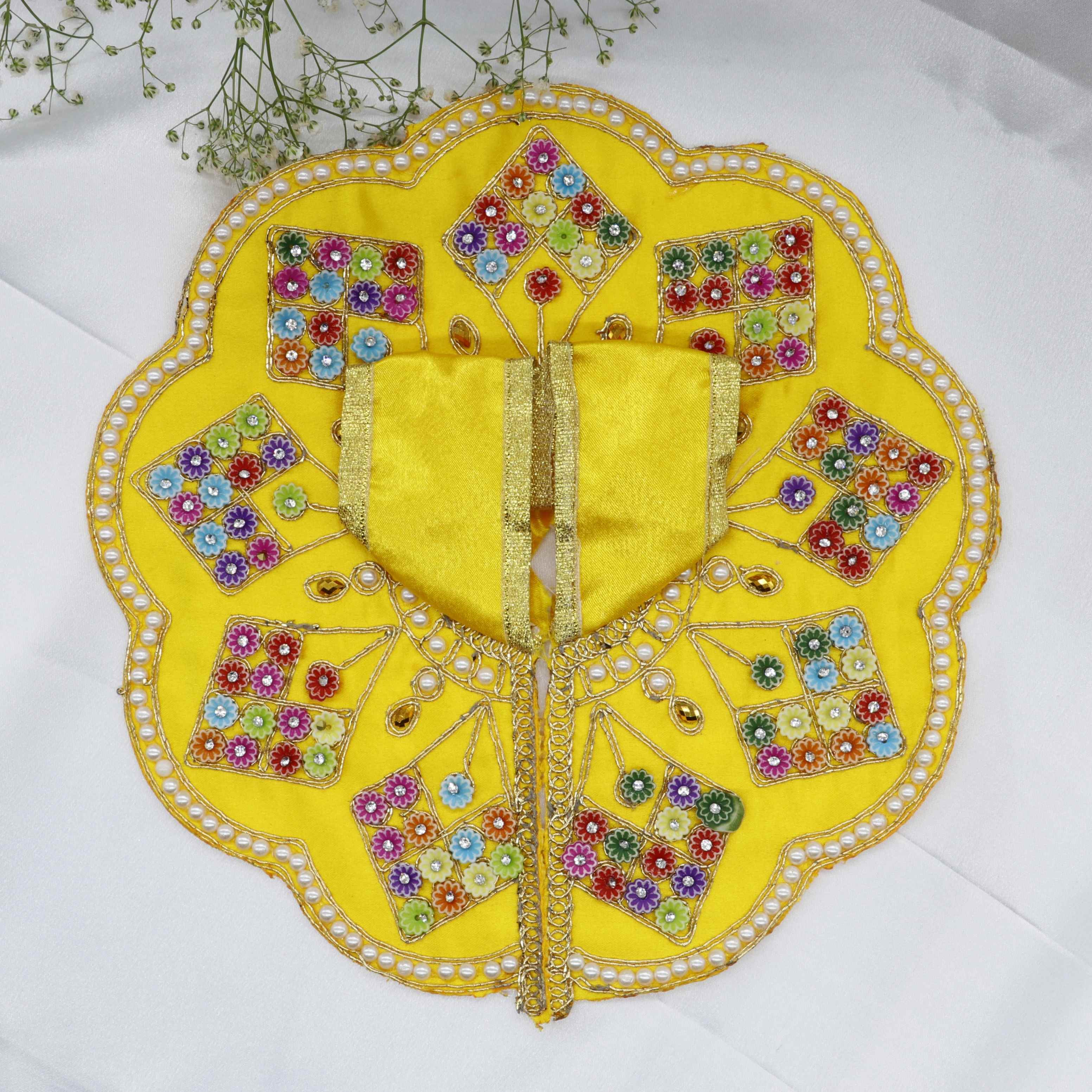 Rangili Buti Design Laddu Gopal Dress