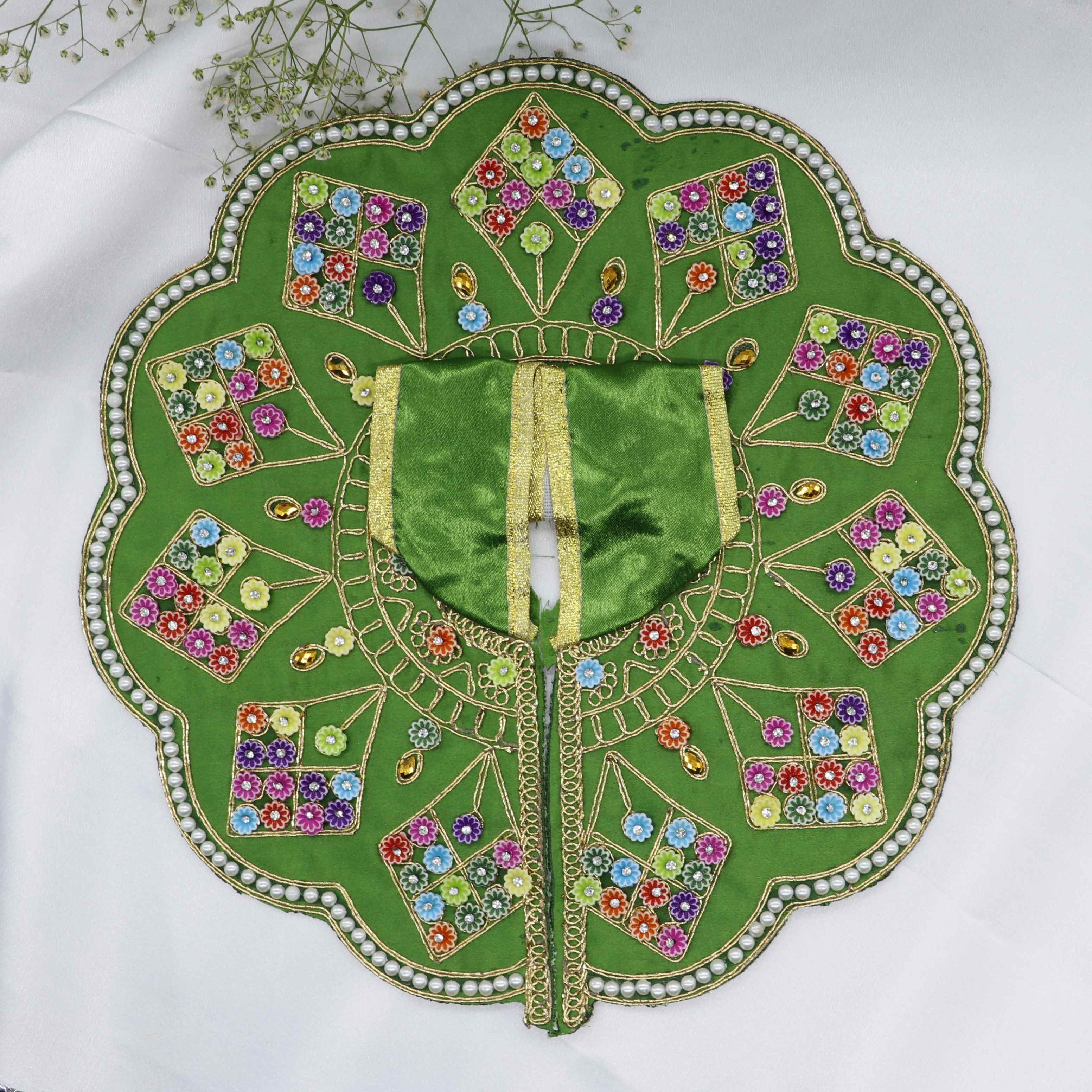 Rangili Buti Design Laddu Gopal Dress