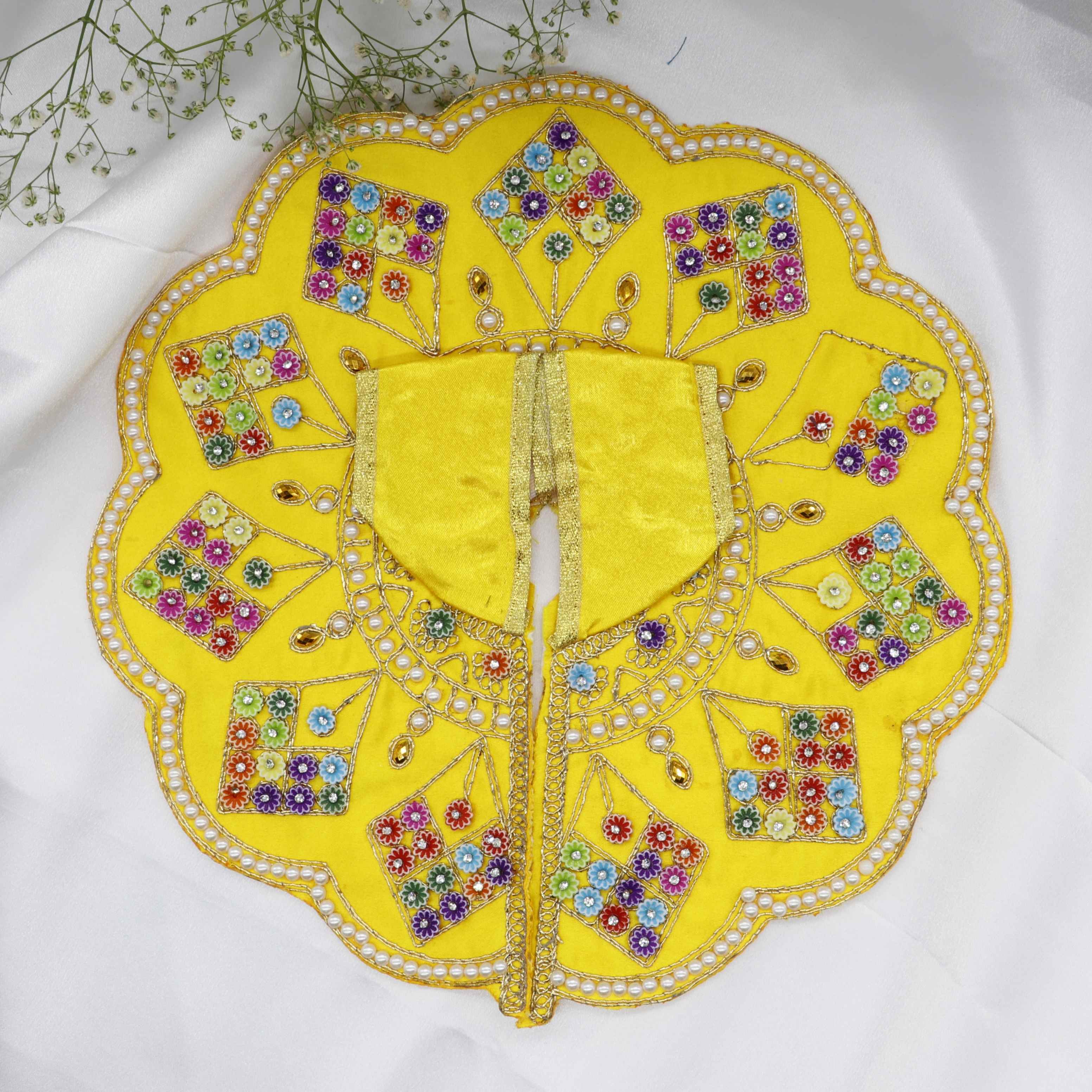 Rangili Buti Design Laddu Gopal Dress