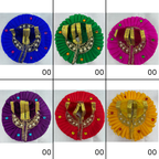 Ratnadeep Poshak For Laddu Gopal - Mix Color / Pack of 12