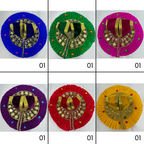 Ratnadeep Poshak For Laddu Gopal - Mix Color / Pack of 12