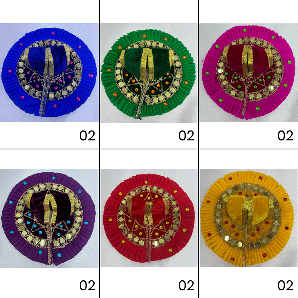 Ratnadeep Poshak For Laddu Gopal - Mix Color / Pack of 12