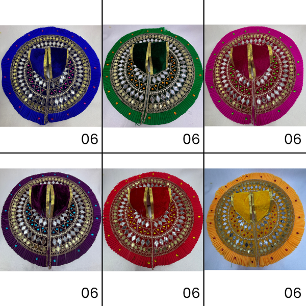 Ratnadeep Poshak For Laddu Gopal - Mix Color / Pack of 12