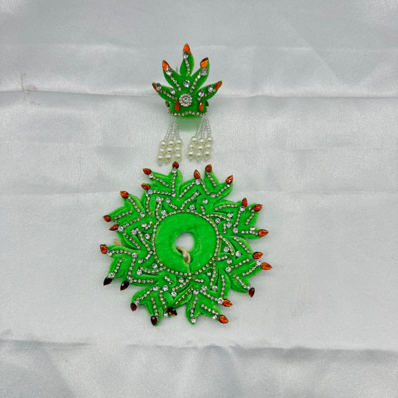 Agni Shringar Laddu Gopal Dress With Mukut