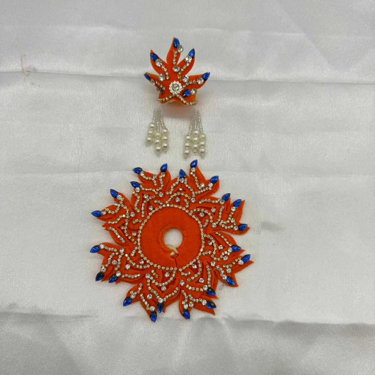 Agni Shringar Laddu Gopal Dress With Mukut